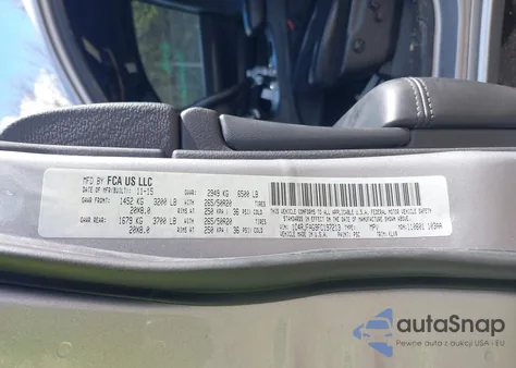 2015 Jeep Grand Cherokee Altitude from USA, damaged, VIN 1C4RJFAG9FC197213